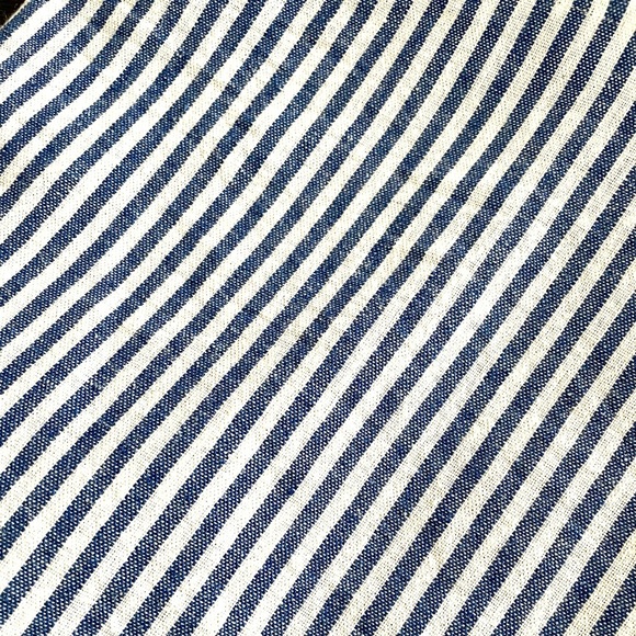 J Crew Navy & White XS Striped Top - Picture 5 of 6